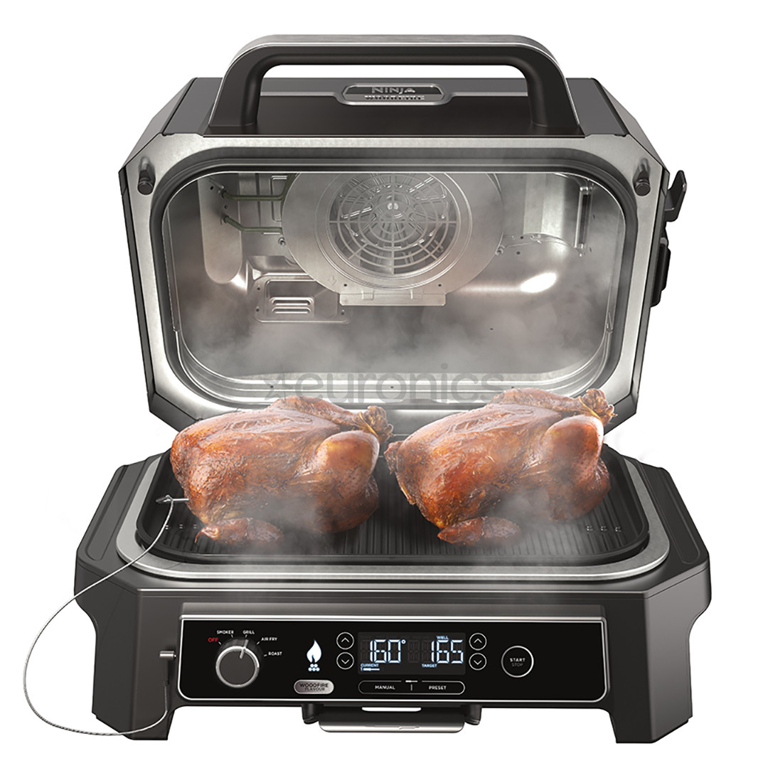 Ninja Woodfire Pro XL, must - Elektriline väligrill