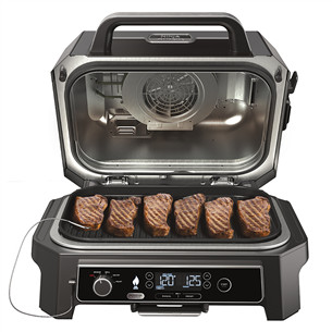 Ninja Woodfire Pro XL, must - Elektriline väligrill