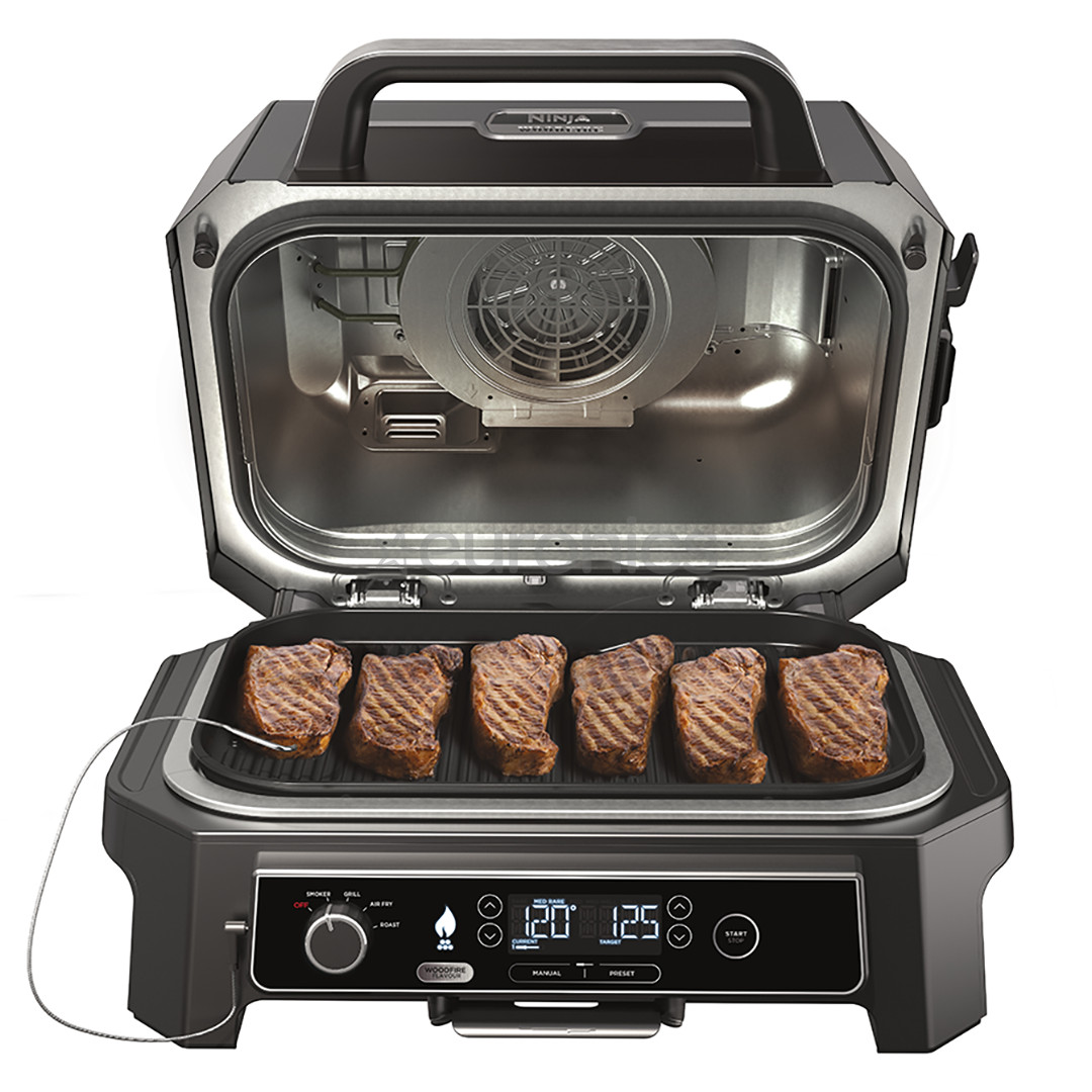 Ninja Woodfire Pro XL, must - Elektriline väligrill