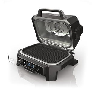 Ninja Woodfire Pro XL, must - Elektriline väligrill