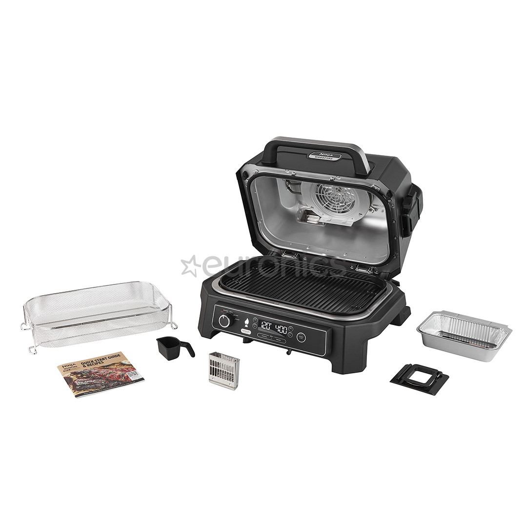 Ninja Woodfire Pro XL, must - Elektriline väligrill