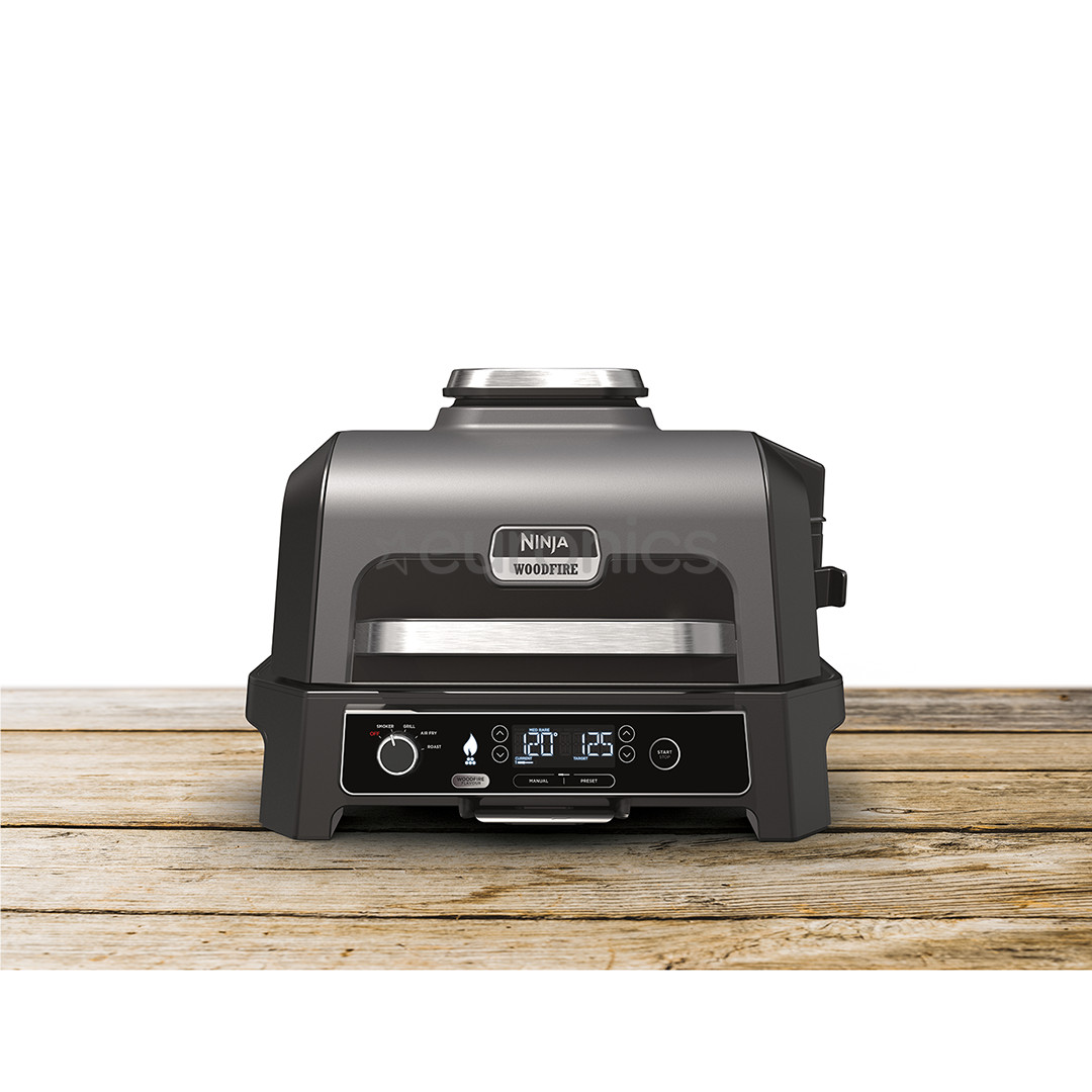 Ninja Woodfire Pro XL, must - Elektriline väligrill