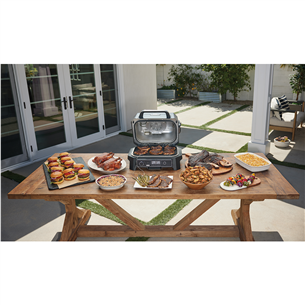 Ninja Woodfire Pro XL, must - Elektriline väligrill