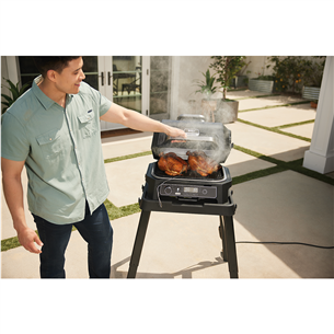 Ninja Woodfire Pro XL, must - Elektriline väligrill