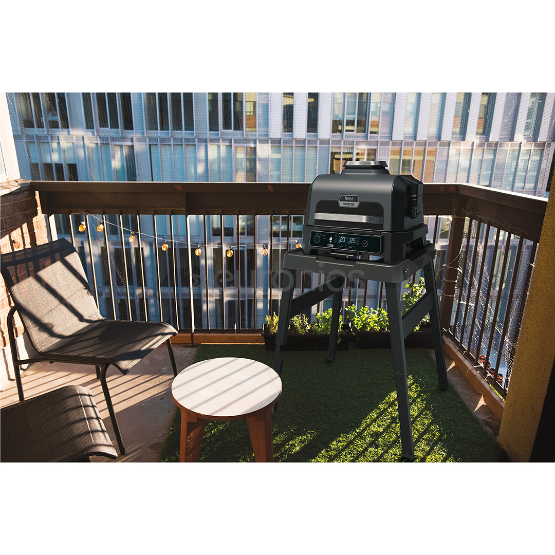 Ninja Woodfire Pro XL, must - Elektriline väligrill