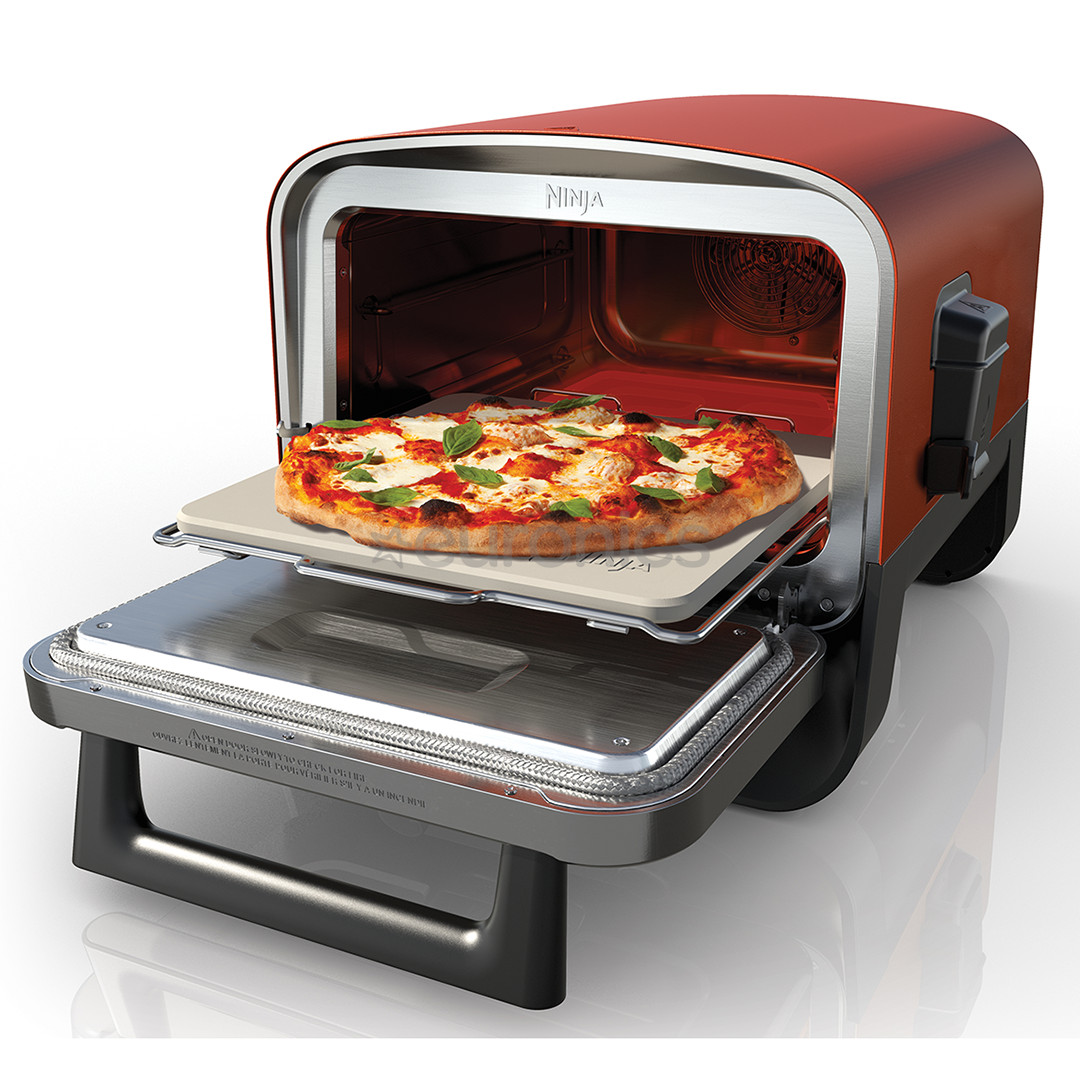 Ninja Woodfire, red - Electric outdoor pizza oven