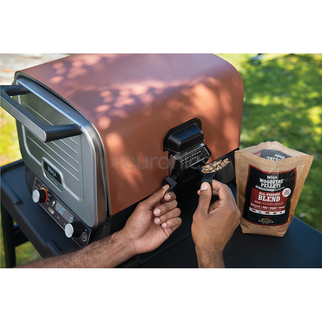 Ninja Woodfire, red - Electric outdoor pizza oven