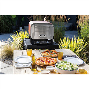 Ninja Woodfire, red - Electric outdoor pizza oven