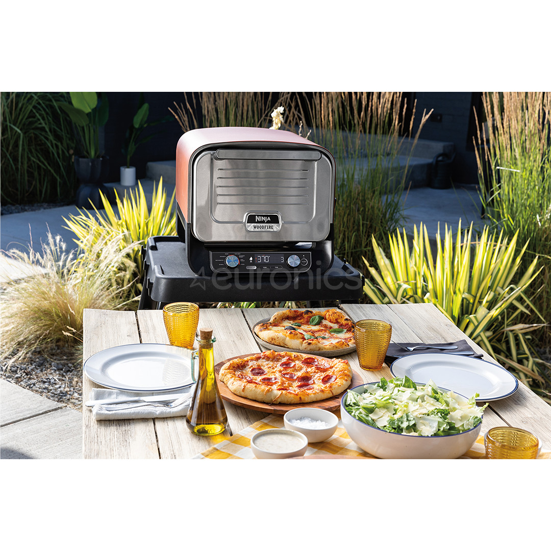 Ninja Woodfire, red - Electric outdoor pizza oven