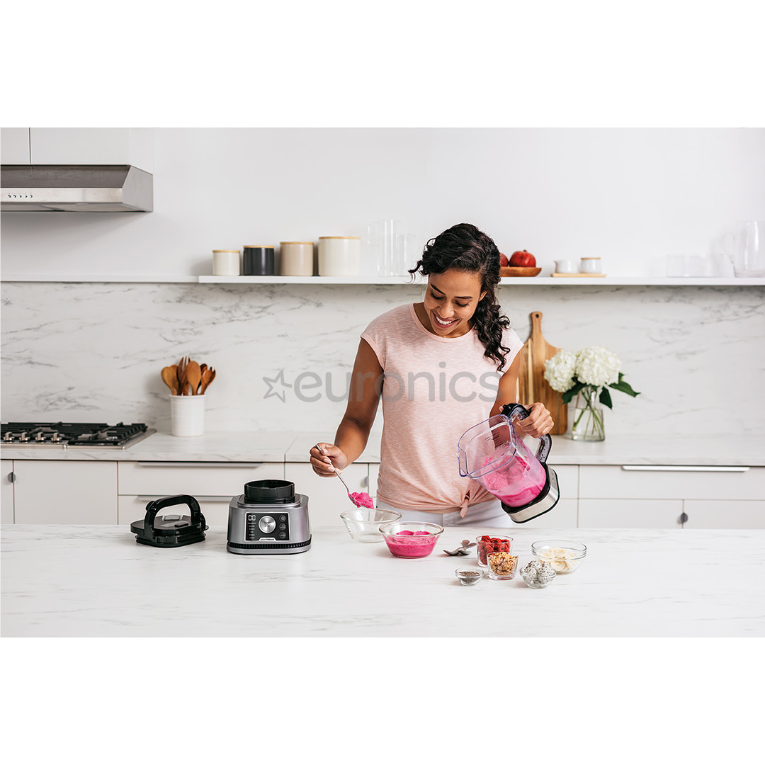 Ninja Foodi Power Nutri 3 в 1, 1200 Вт, серебристый - Блендер