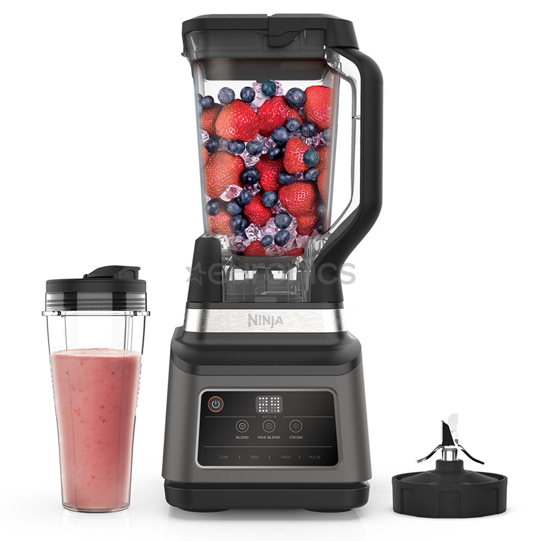 Ninja 2-in-1, Auto IQ, 1200 W, silver/black - Blender