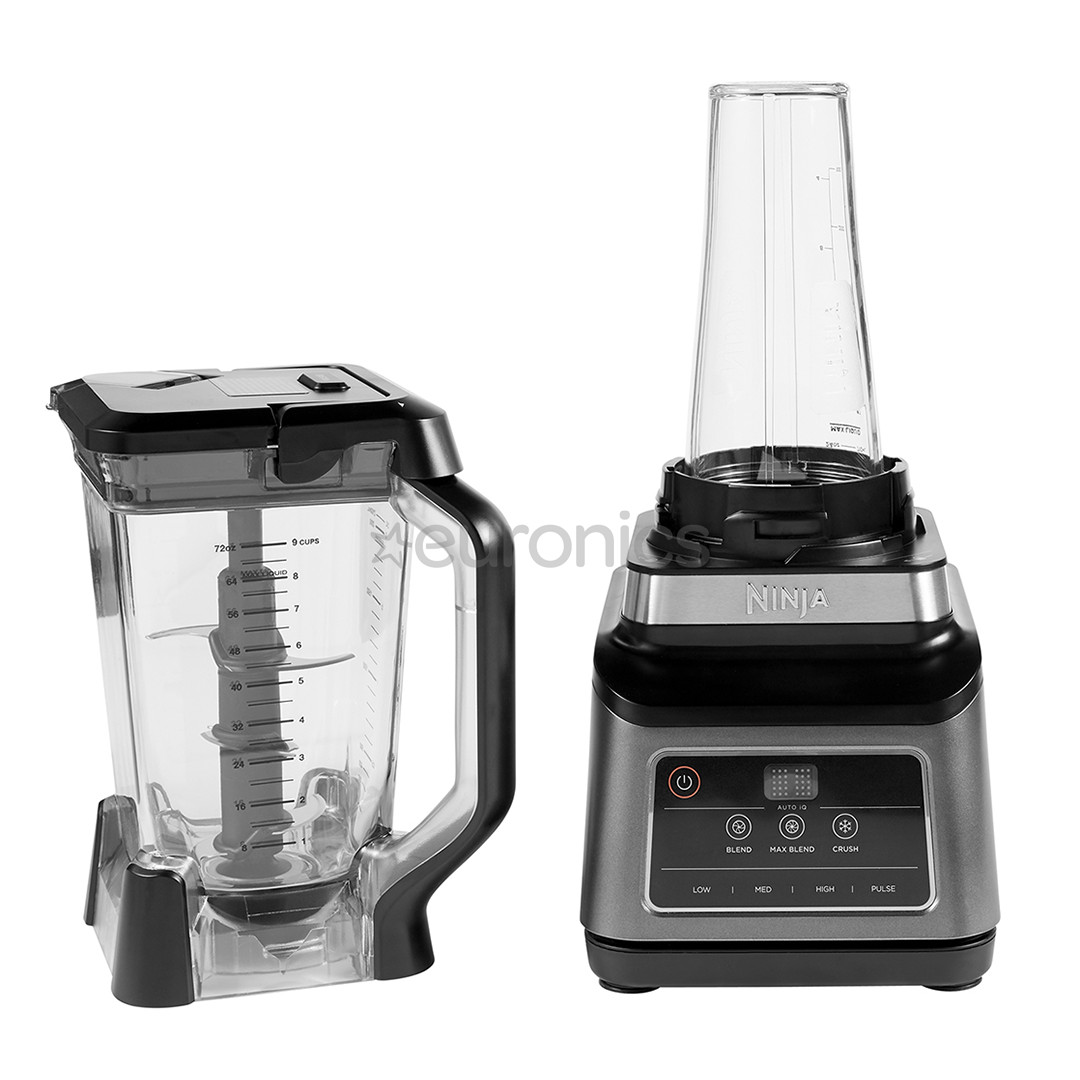 Ninja 2-in-1, Auto IQ, 1200 W, silver/black - Blender