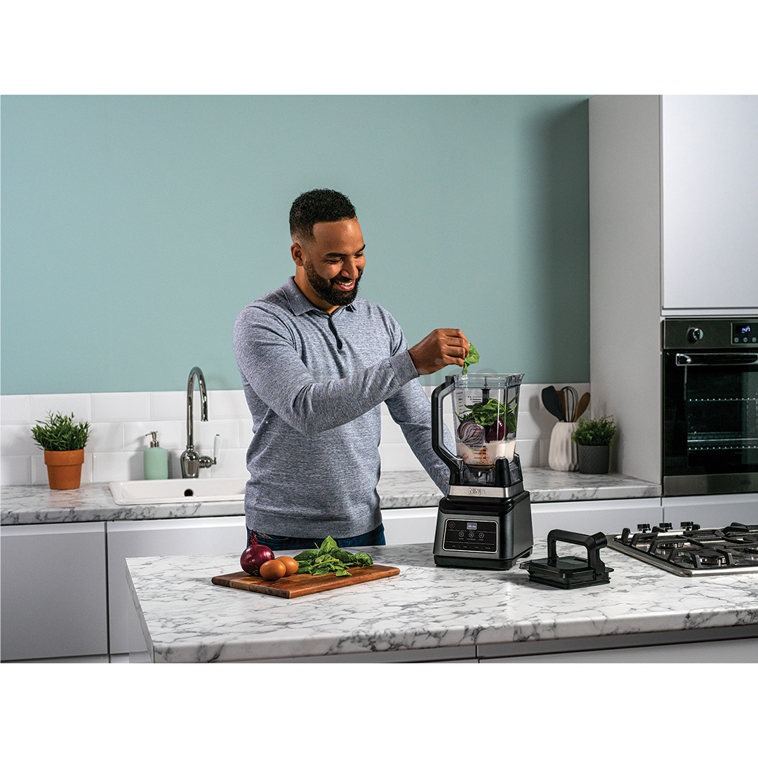 Ninja 2-in-1, Auto IQ, 1200 W, silver/black - Blender