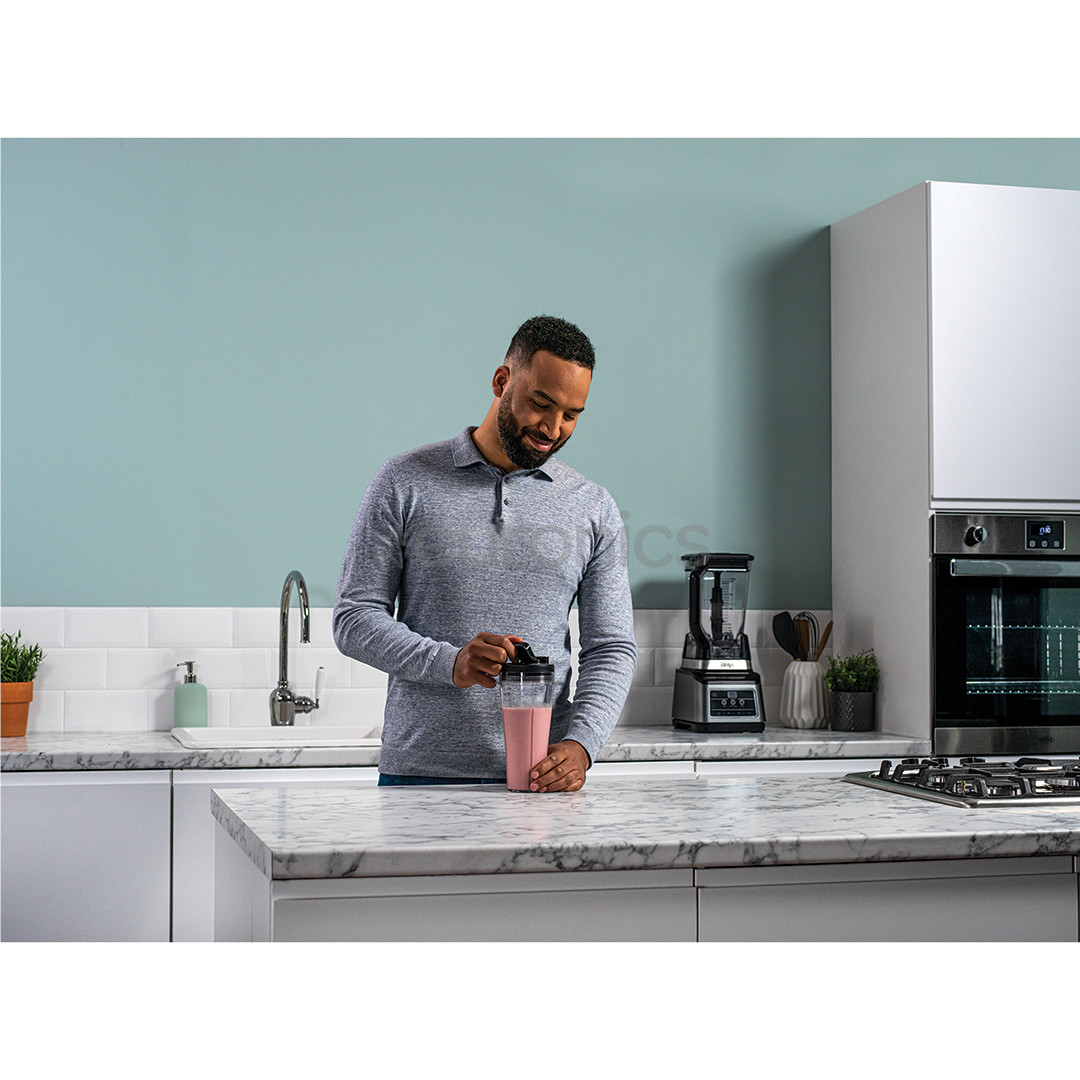 Ninja 2-in-1, Auto IQ, 1200 W, silver/black - Blender