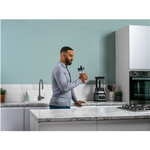 Ninja 2-in-1, Auto IQ, 1200 W, hõbedane/must - Blender