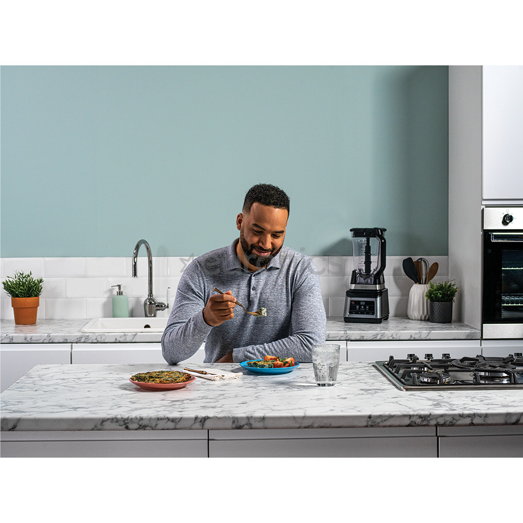 Ninja 2-in-1, Auto IQ, 1200 W, silver/black - Blender