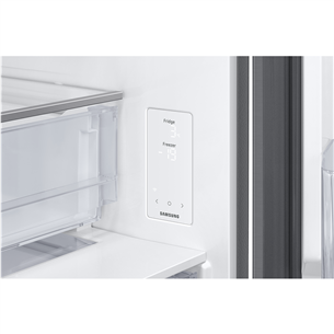 Samsung, SmartThings AI Energy, 203 cm, 538 L, roostevaba teras - Külmik