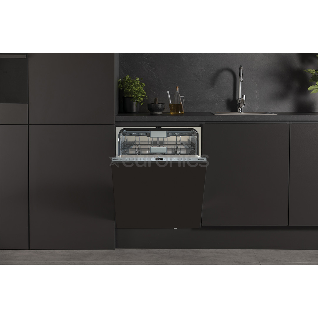 Hisense, 16 place settings - Built-in dishwasher