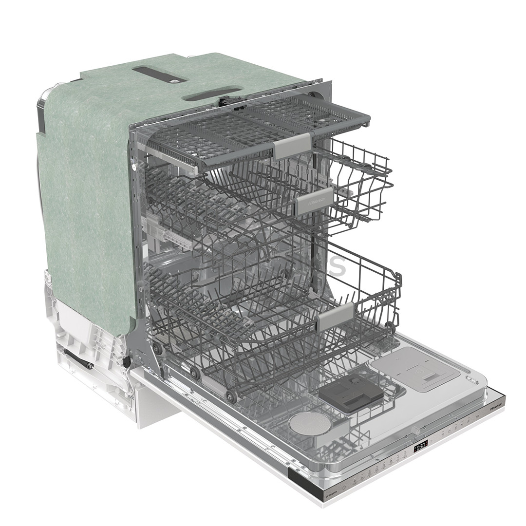 Hisense, 16 place settings - Built-in dishwasher