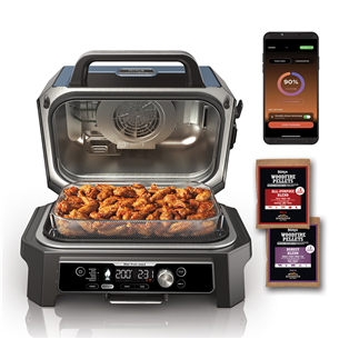 Ninja Woodfire Pro Connect XL, sinine/must - Väligrill
