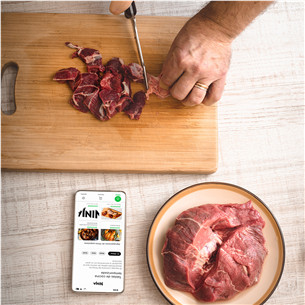 Ninja Woodfire Pro Connect XL, синий/черный - Электрический уличный гриль