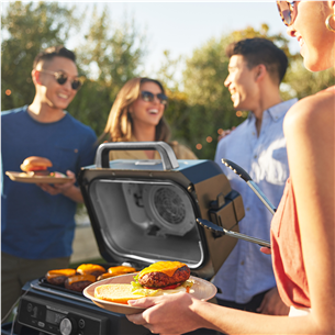 Ninja Woodfire Pro Connect XL, sinine/must - Väligrill
