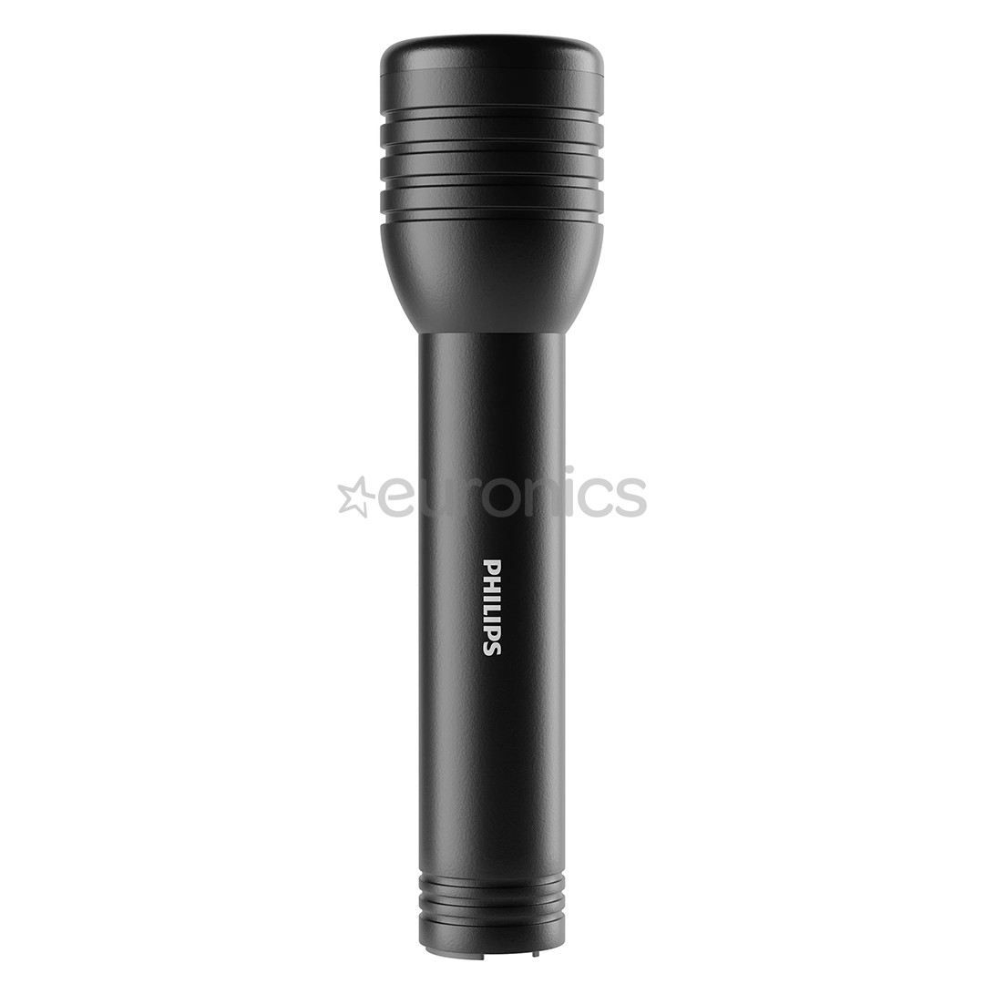 Philips Torch, 1000 lm, black - Flashlight
