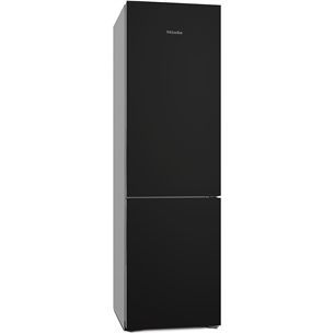 Miele, No Frost, Blackboard edition, 202 cm, 371 L, must/hõbedane - Külmik
