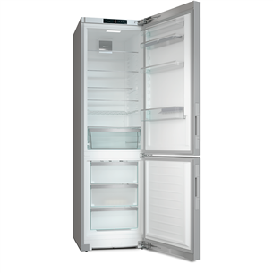 Miele, No Frost, Blackboard edition, 202 cm, 371 L, must/hõbedane - Külmik