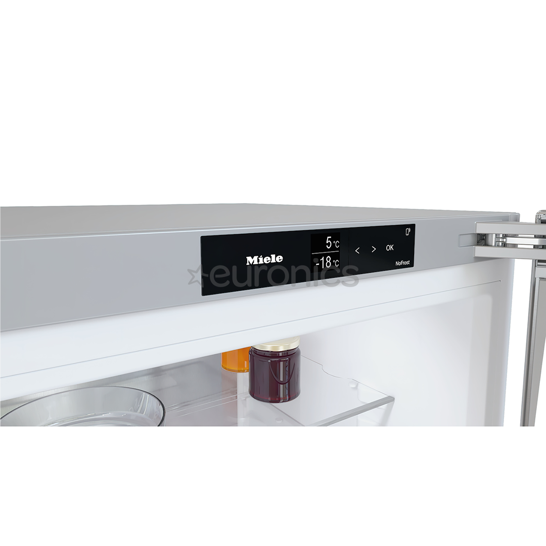 Miele, No Frost, Blackboard edition, 202 cm, 371 L, must/hõbedane - Külmik