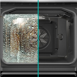 Gorenje, 70 L, laius 50 cm, valge - Gaasipliit elektriahjuga