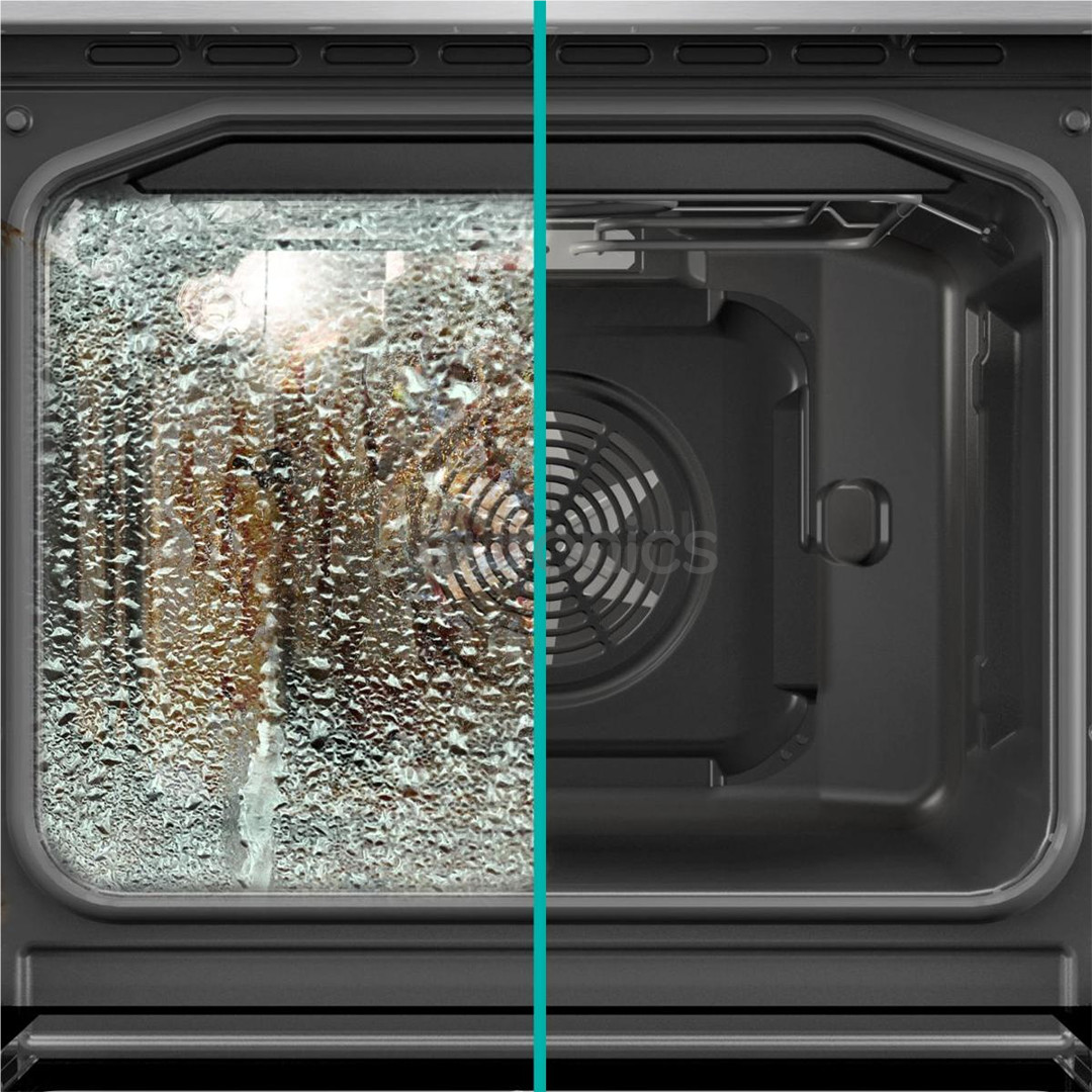 Gorenje, 70 L, laius 50 cm, valge - Gaasipliit elektriahjuga