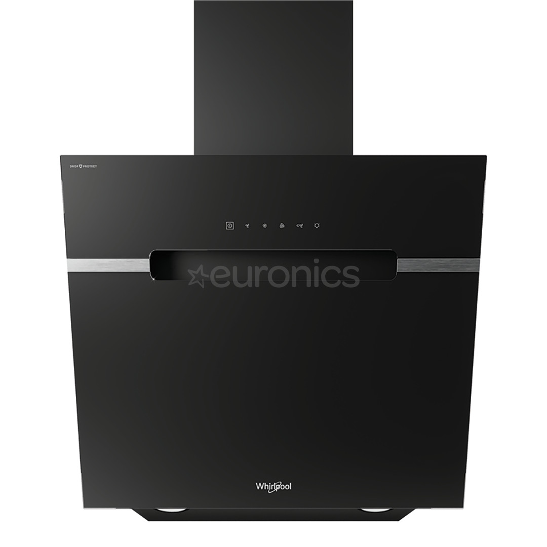 Whirlpool, 740 м³/ч, ширина 60 см, черный - Вытяжка