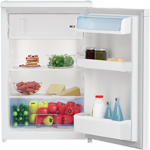 Beko, 114 л, высота 84 см, белый - Мини-холодильник