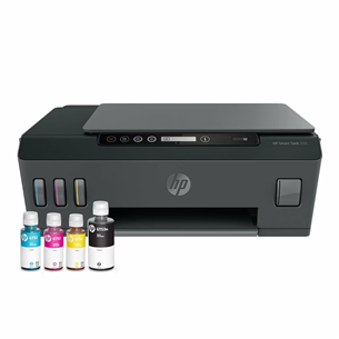 HP Smart Tank 500 All-in-One, USB, черный - Многофункциональный цветной струйный принтер 4SR29A#BFR