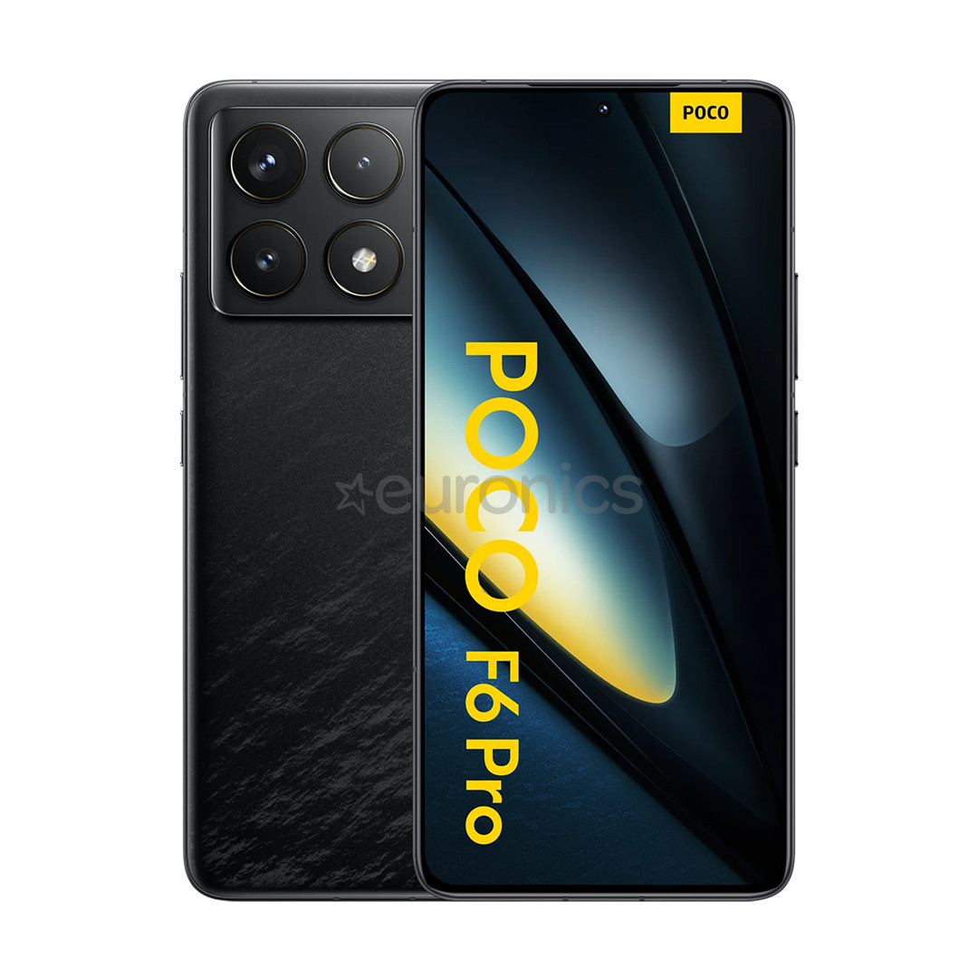 POCO F6 Pro, 1 TB, black - Smartphone