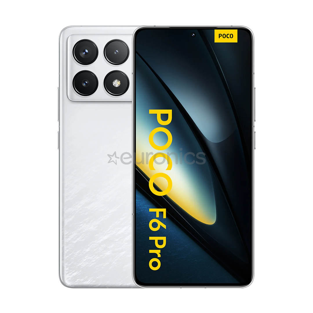 POCO F6 Pro, 512 GB, white - Smartphone