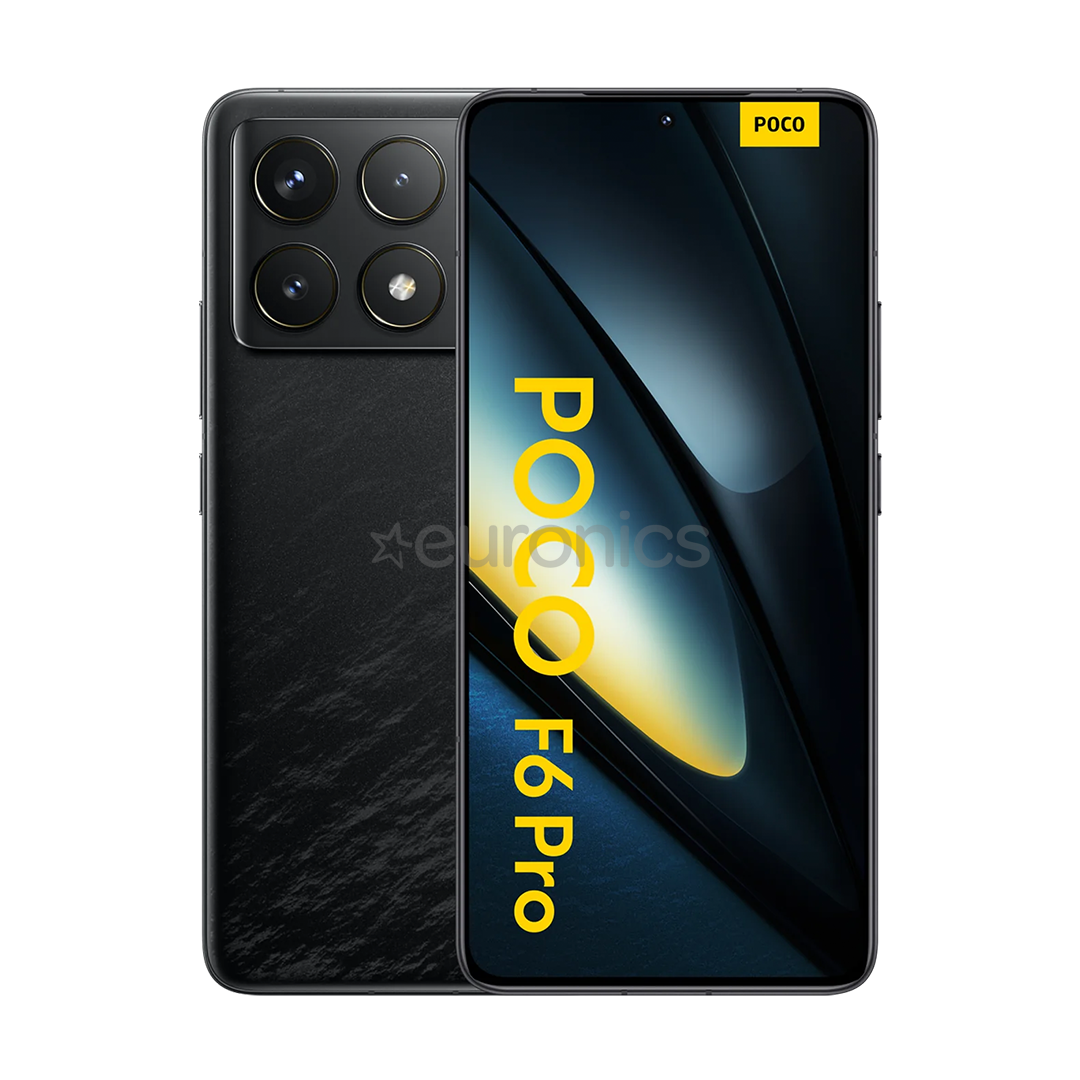 POCO F6 Pro, 512 GB, must - Nutitelefon