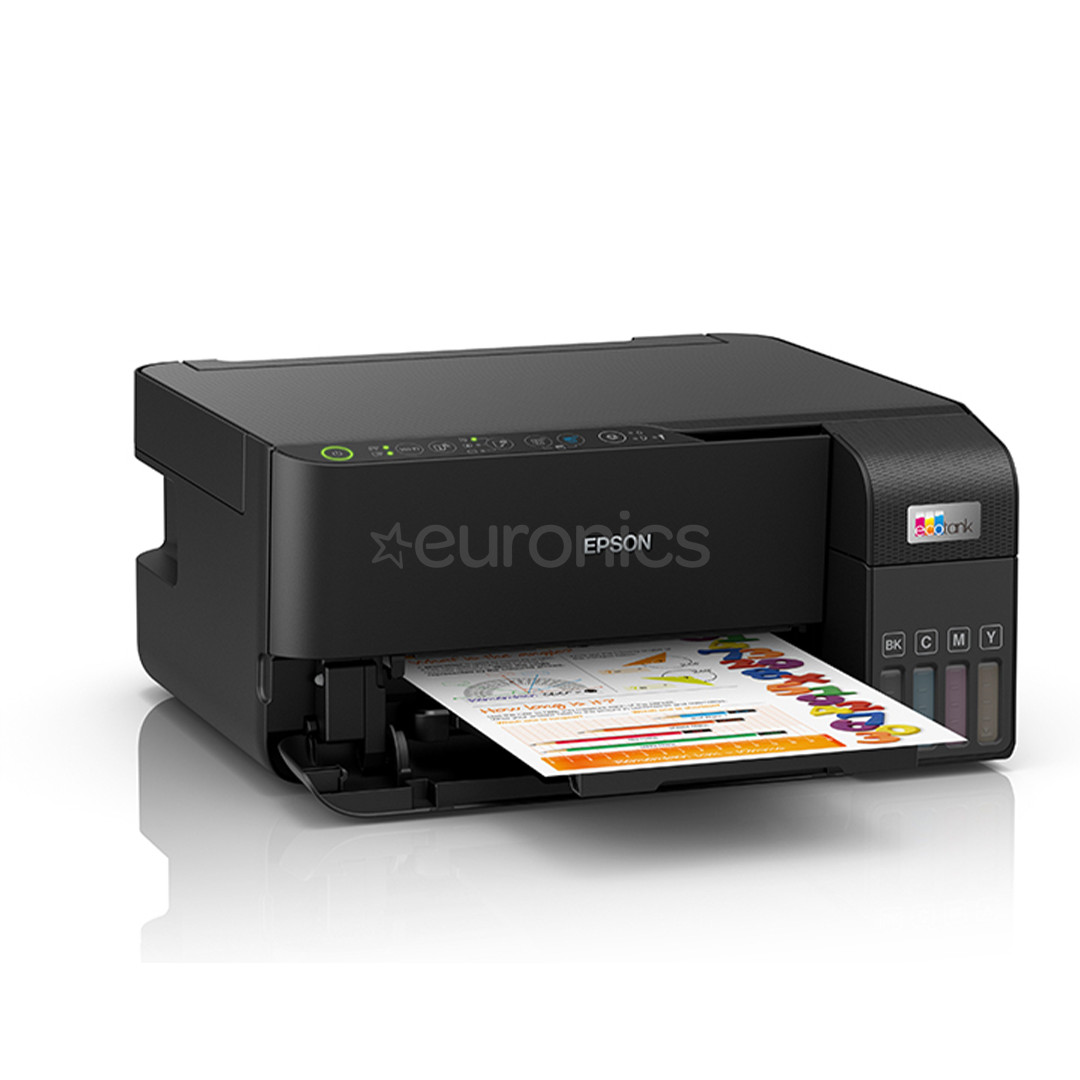 Epson EcoTank  L3550, Wi-Fi, black - Multifuntional Color Inkjet Printer