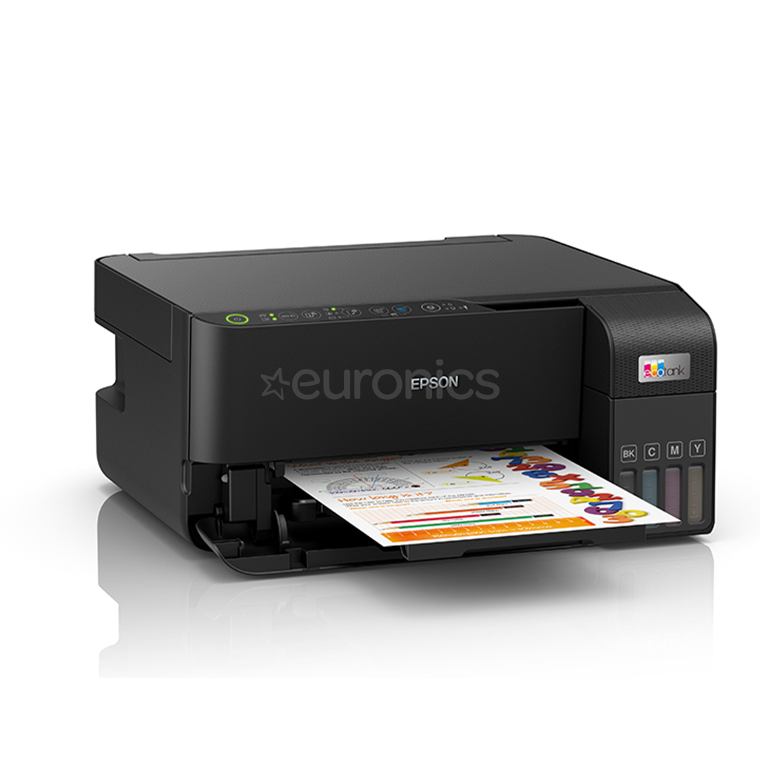 Epson EcoTank  L3550, Wi-Fi, black - Multifuntional Color Inkjet Printer