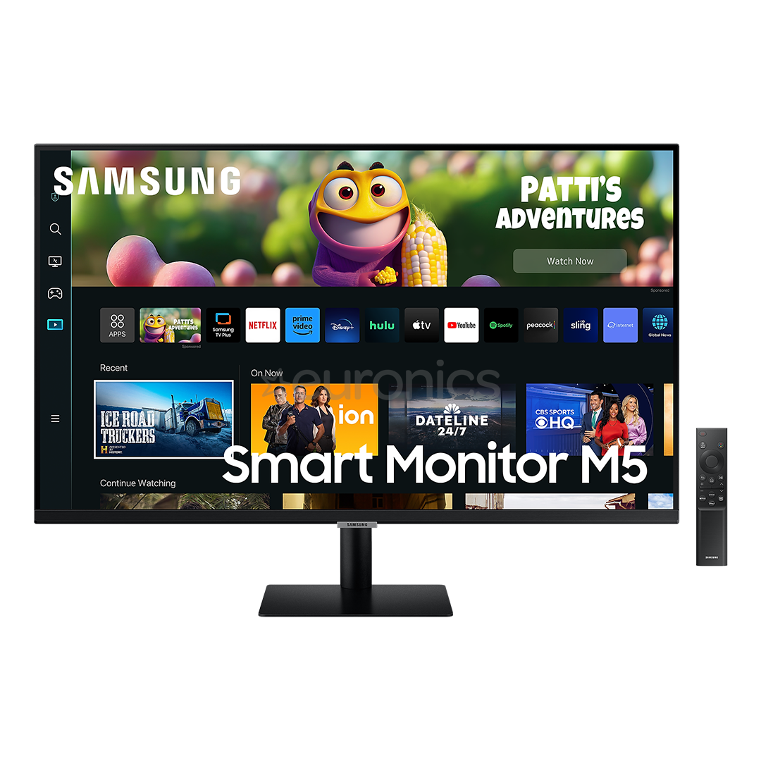 Samsung Smart Monitor M5 M50C, 32'', LED VA, black - Monitor