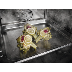 Miele DGC 7460 HC Pro, 67 L, must - Integreeritav auruahi