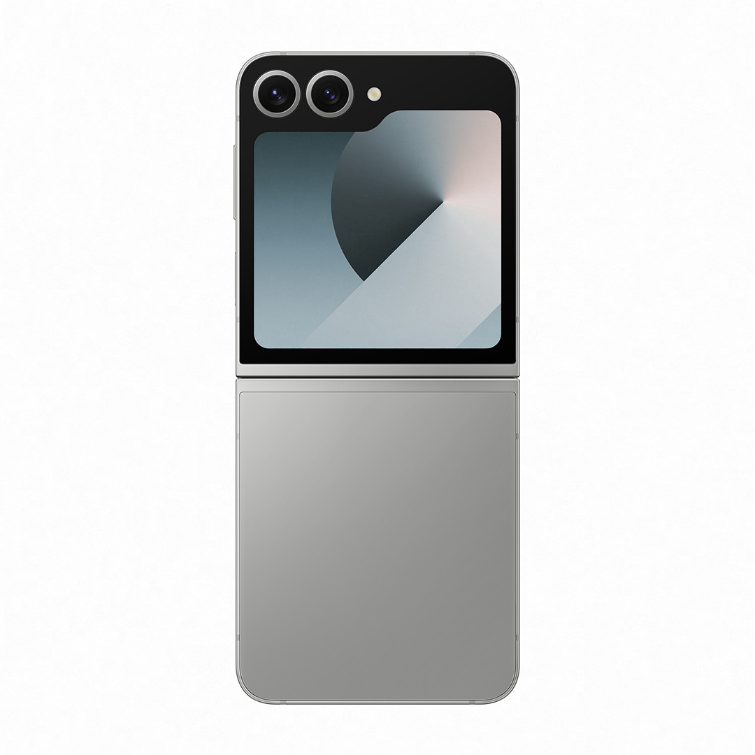 Samsung Galaxy Flip6, 256 ГБ, серебристый - Смартфон