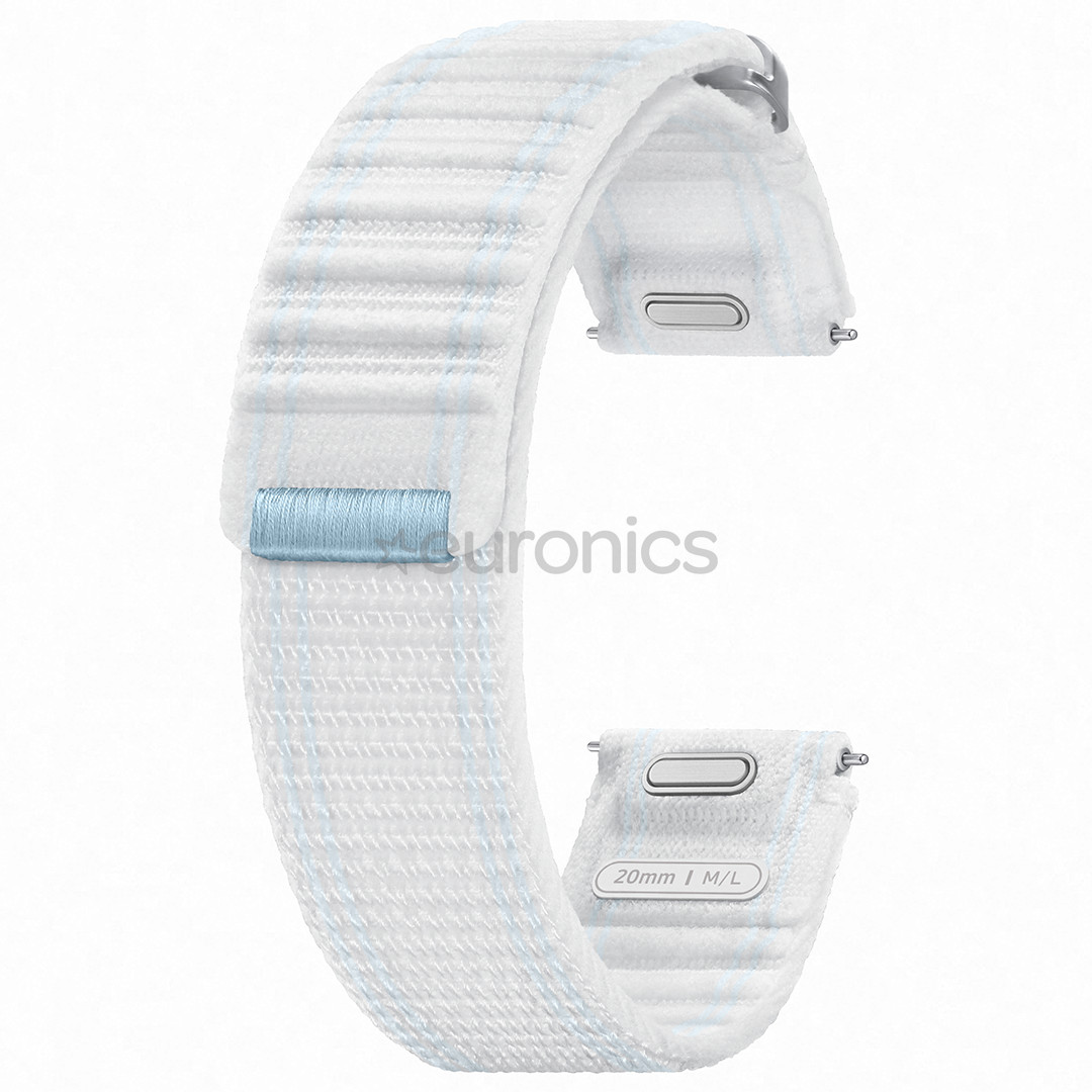 Samsung Galaxy Watch Fabric Band (M/L), sinine/valge - Kellarihm