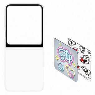 Samsung Flipsuit Case, Galaxy Flip6, transparent - Case