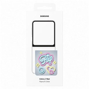 Samsung Flipsuit Case, Galaxy Flip6, transparent - Case