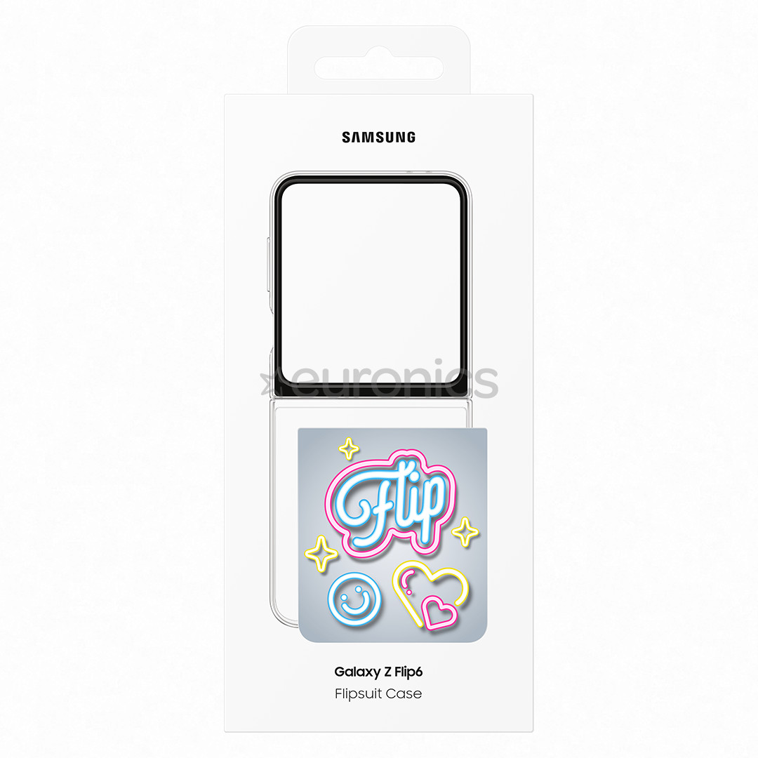 Samsung Flipsuit Case, Galaxy Flip6, transparent - Case