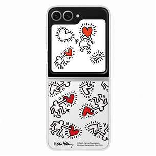 Samsung Flipsuit Case, Galaxy Flip6, valge - Silikoonümbris EF-ZF741CWEGWW