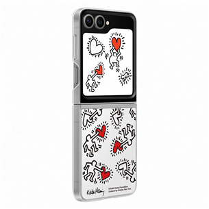 Samsung Flipsuit Case, Galaxy Flip6, valge - Silikoonümbris