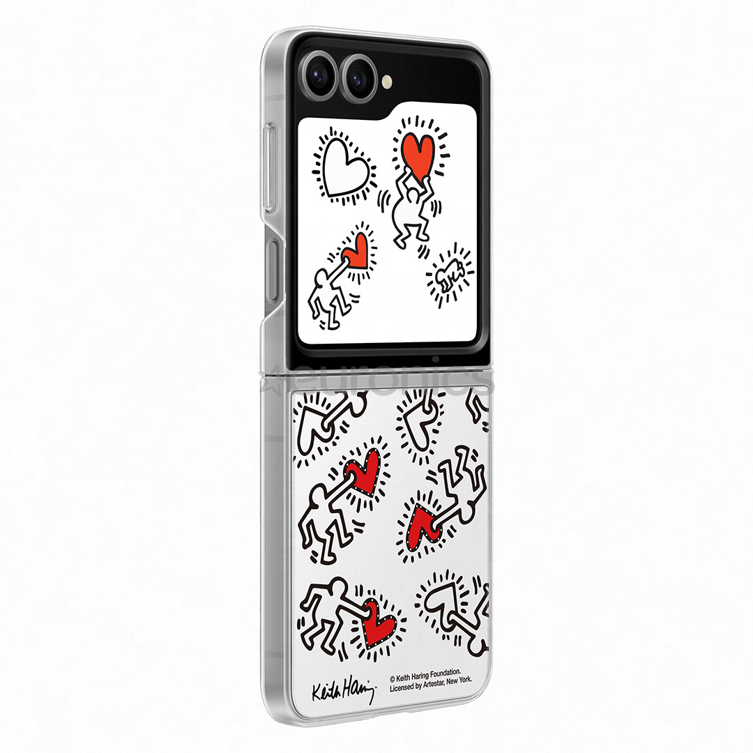 Samsung Flipsuit Case, Galaxy Flip6, белый - Силиконовый чехол